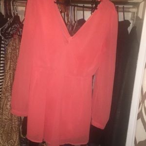Coral romper